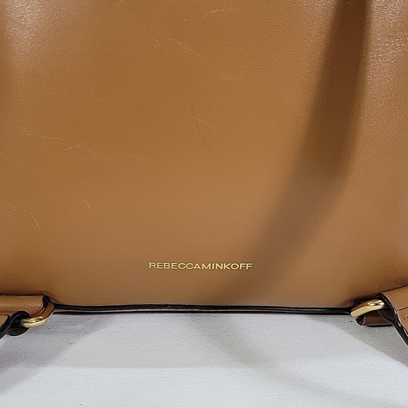 Rebecca Minkoff Tan Leather Backpack with Multicolor Tassels main image 7